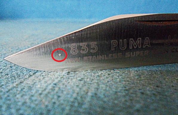 Vintage 1971 Dated Puma-Junior Folding Knife S/n 03524