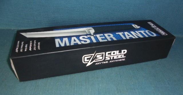 Cold Steel Master Tanto Knife S/n 03531