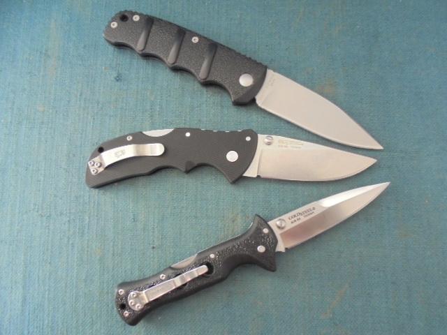 Three Locking Knives S/n 03537