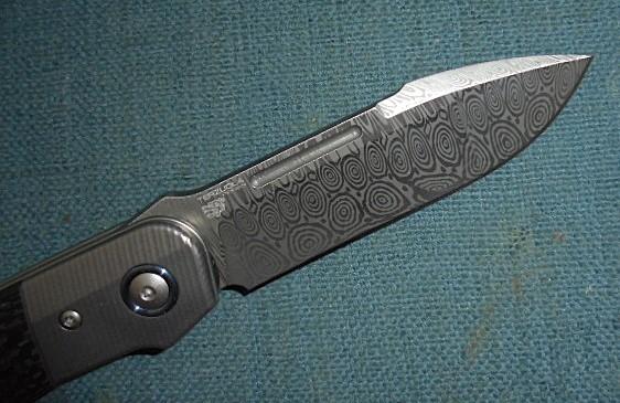 Rare MKM Terzuola Limited Edition Clap Damascus Folder S/n 03543