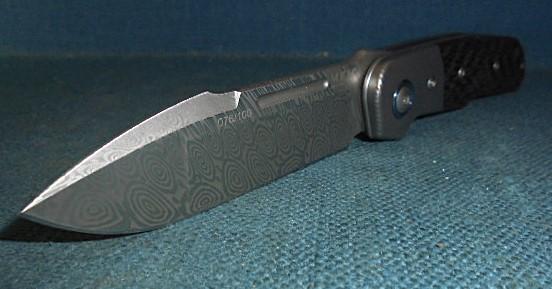 Rare MKM Terzuola Limited Edition Clap Damascus Folder S/n 03543