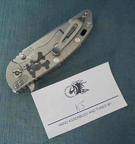 Scarce Hinderer XM-18 Folding Knife S/n 03547