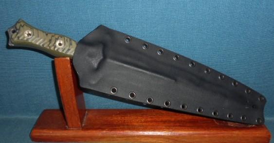 Rare Busse Kris P Bacon Knife S/n 03554