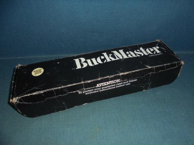 Rare 1986 Dated Buckmaster Knife s/n 03555