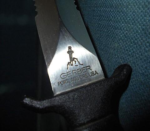 Scarce 1980 Dated Gerber MK11 Knife S/n 03563