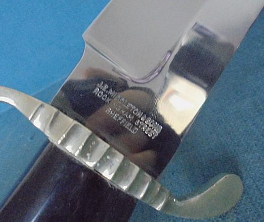 Large J.E. Middleton Bowie Knife S/n 03570