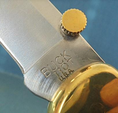 2003 Dated Buck 110 Folding Knife S/n 03578
